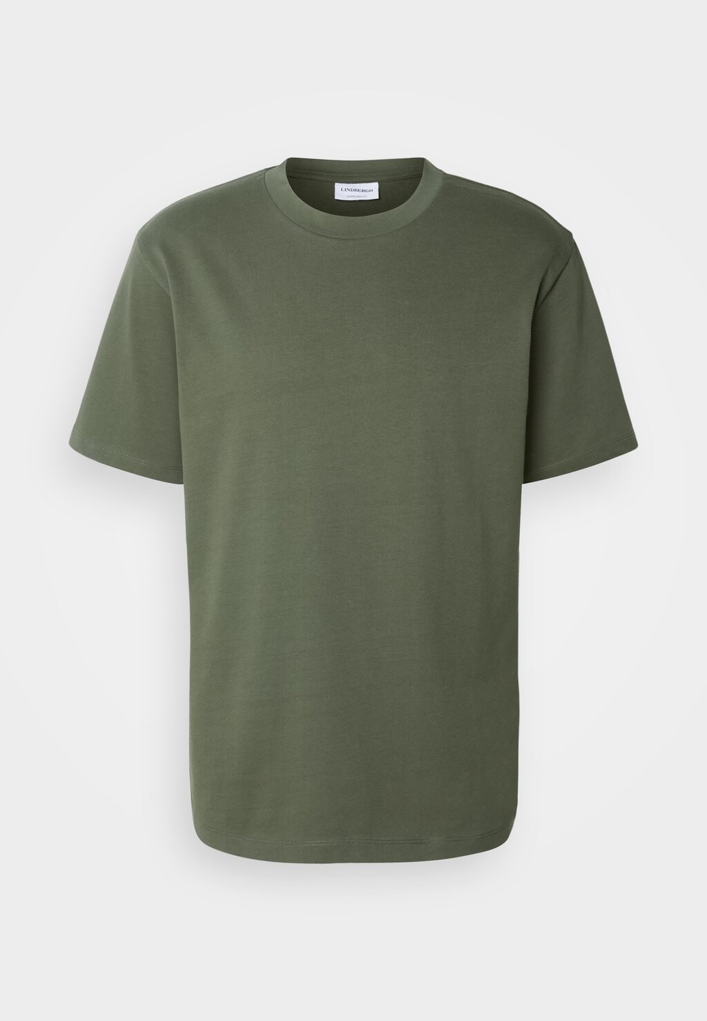 

Простая футболка O NECK TEE Lindbergh, оливковый