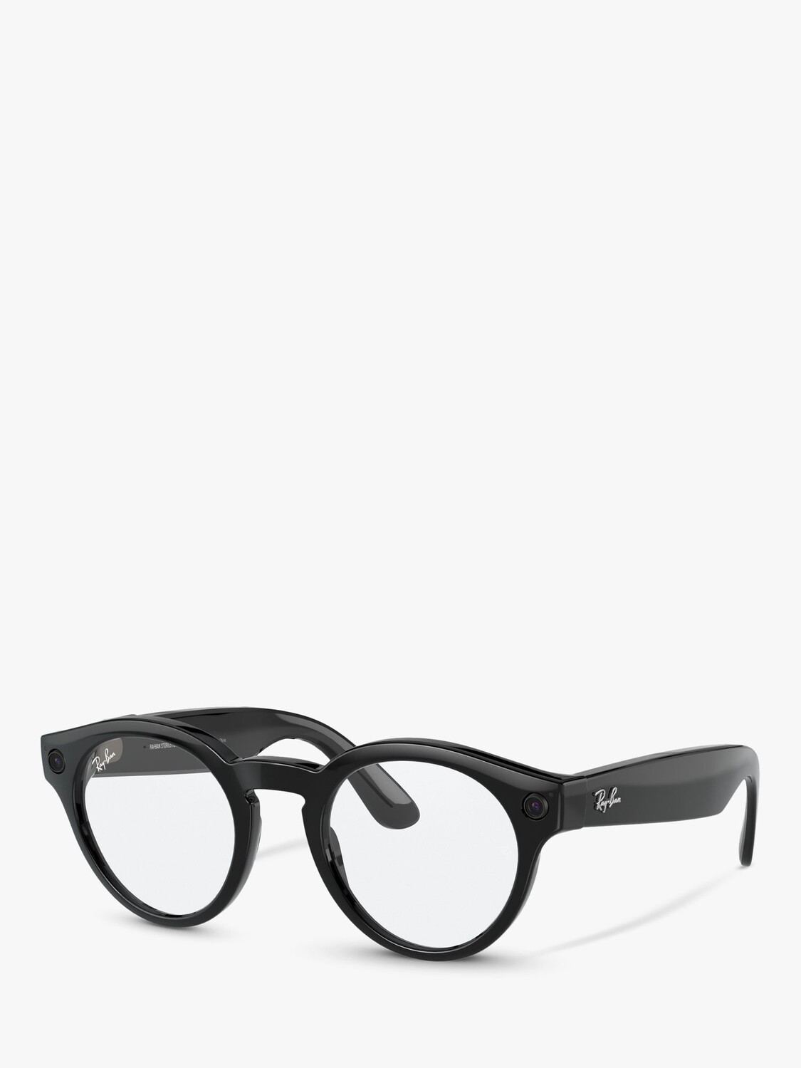 

Солнцезащитные очки Ray-Ban RW4003 унисекс, круглые, черные/прозрачные