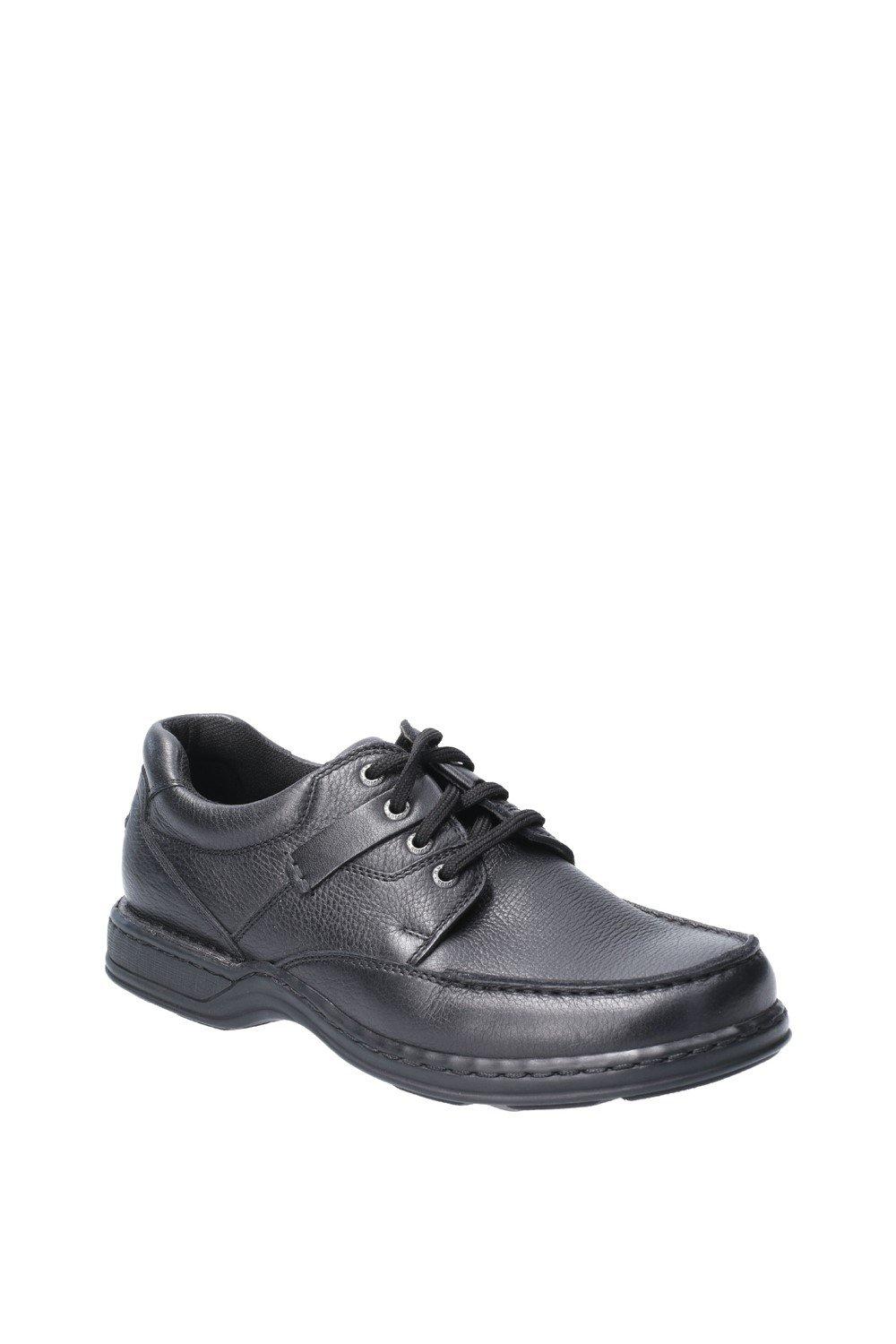 Кожаные туфли на шнуровке 'Randall II' Hush Puppies, черный кожаные туфли на шнуровке oscar clean toe hush puppies бежевый