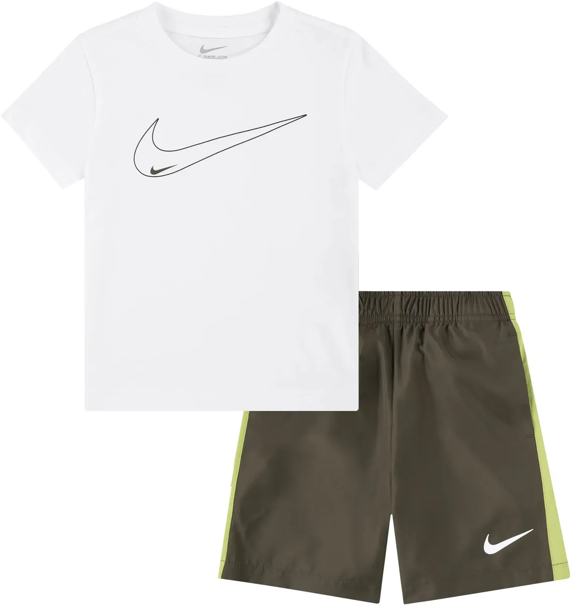 

Спортивная рубашка и шорты Nike Nike Sportswear, хаки