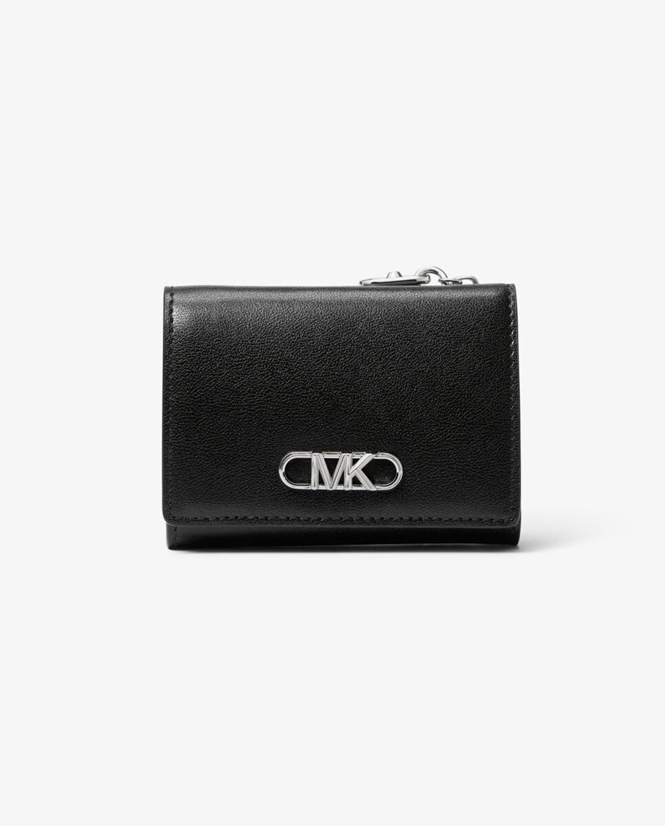 

Маленький женский кожаный кошелек черного цвета Michael Michael Kors, черный
