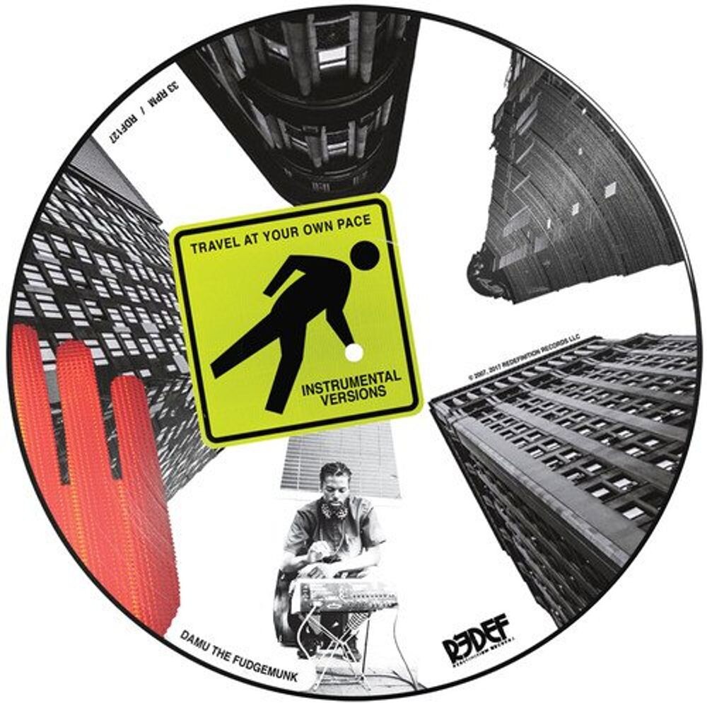 

Виниловая пластинка LP Travel At Your Own Pace Instrumental Versions [Picture Disc] - Damu The Fudgemunk, Y Society