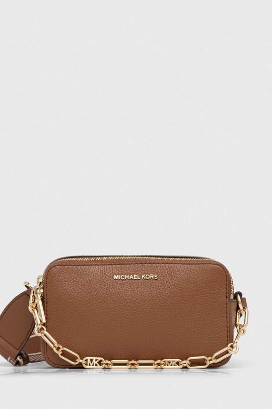 

Кожаная сумочка MICHAEL Michael Kors, бежевый