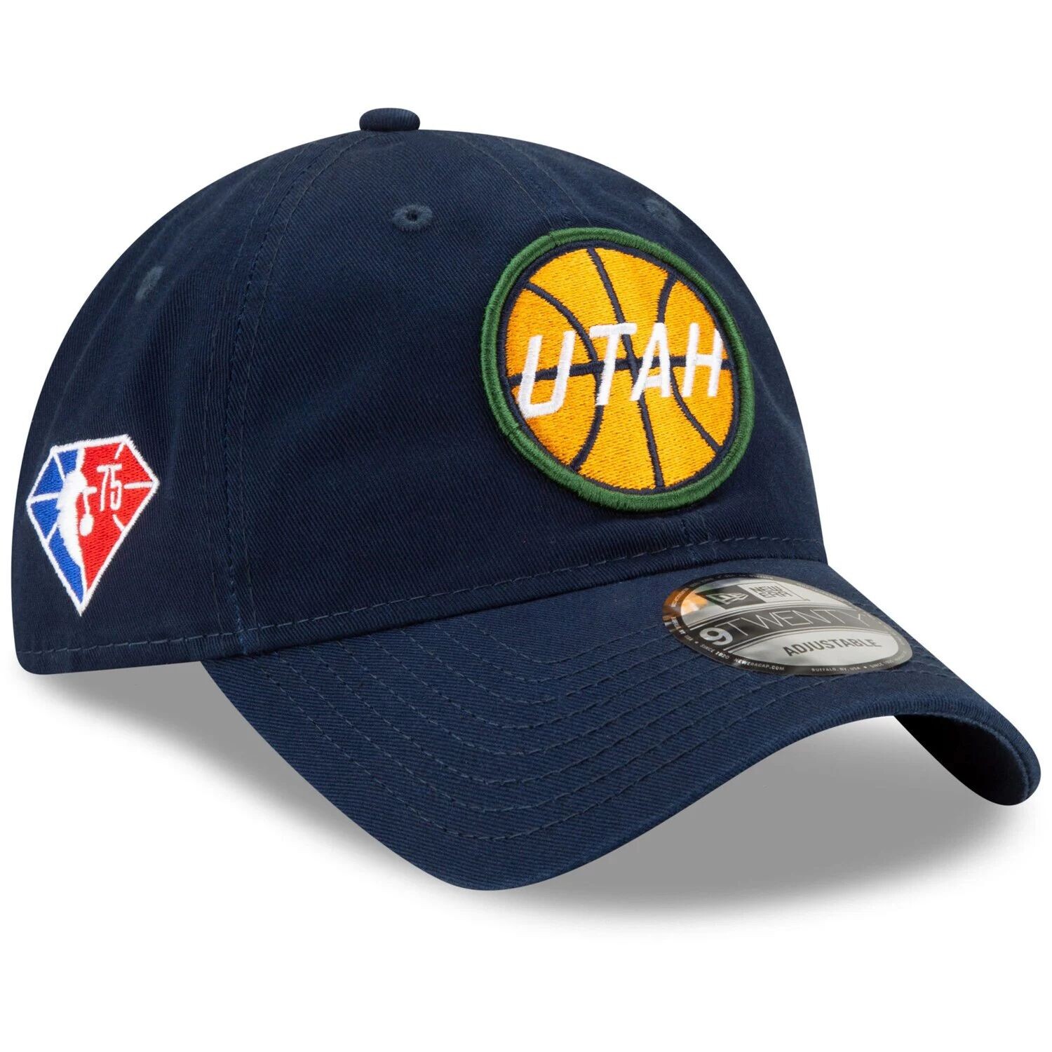 

Мужская регулируемая кепка New Era Navy Utah Jazz 2021 NBA Draft 9TWENTY