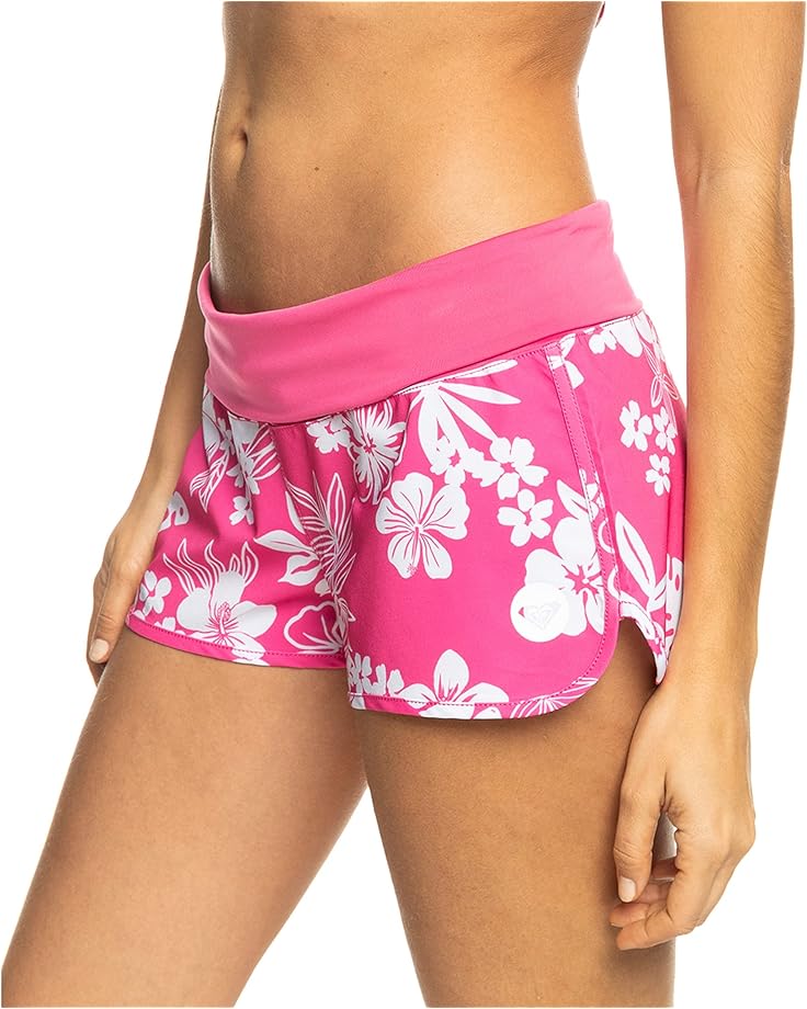 Шорты для плавания Roxy Endless Summer Printed Boardshorts, цвет Shocking Pink Hello Aloha платье roxy the good direction dress цвет shocking pink hello aloha