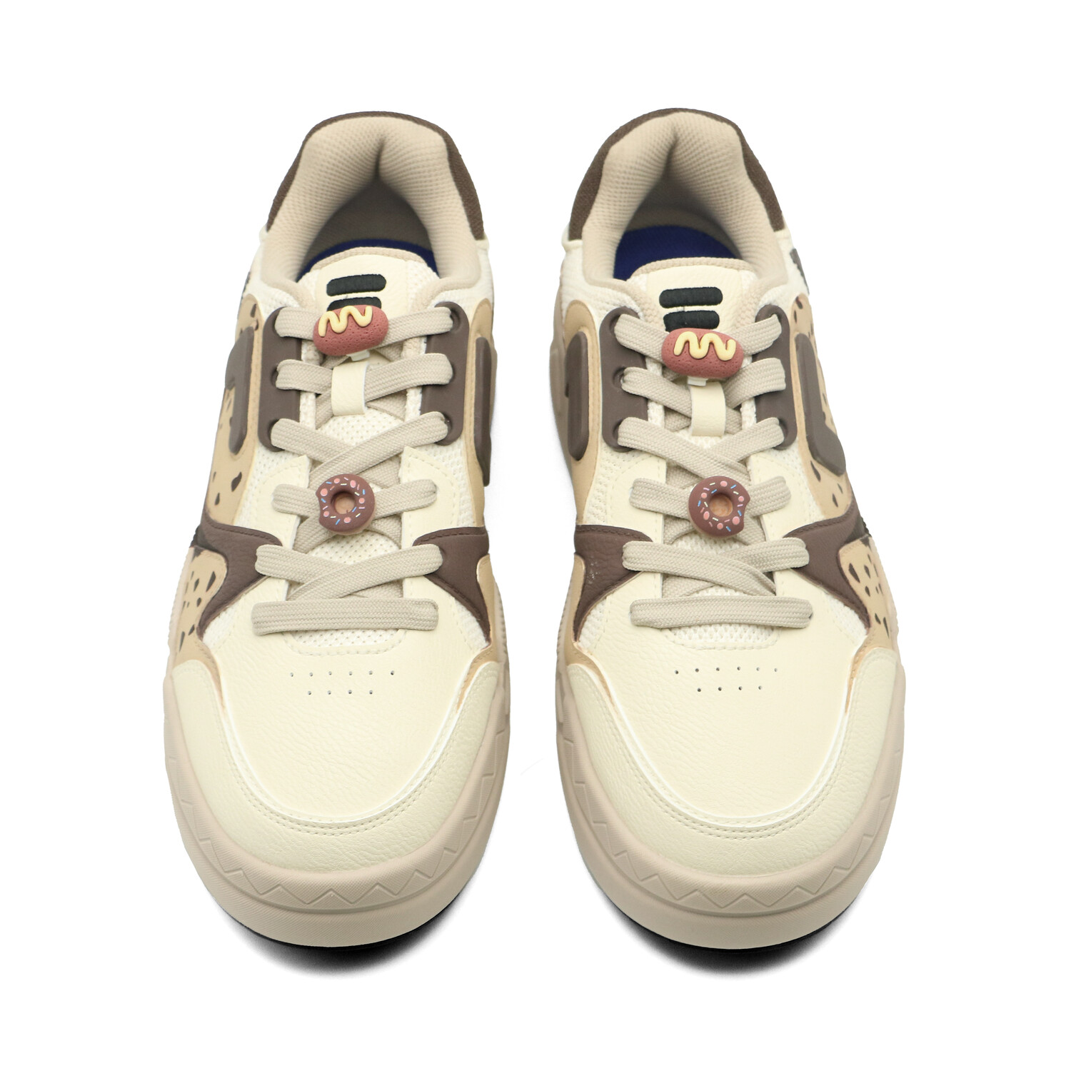 

Кроссовки FILA Skateboarding Shoes Men Low-top Brown/Khaki/Beige, коричневый