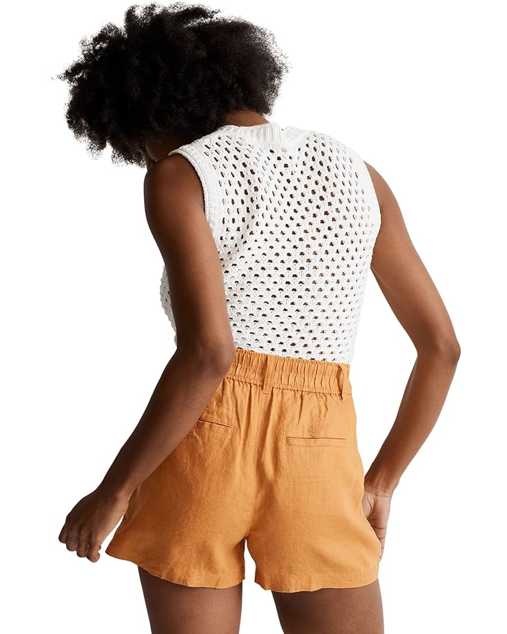 

Шорты Madewell The Neale Short in 100% Linen, цвет Ochre Fresco