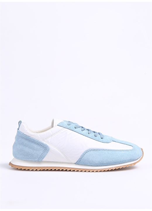 Бело-синие женские кроссовки Fabrika