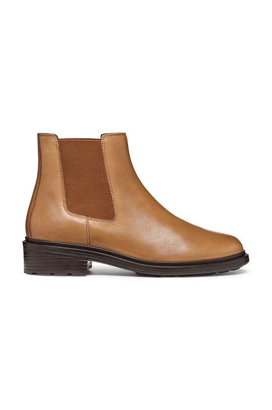 Ботинки челси D WALK PLEASURE E Geox, коричневый ботинки челси geox aurelio размер 44 коричневый