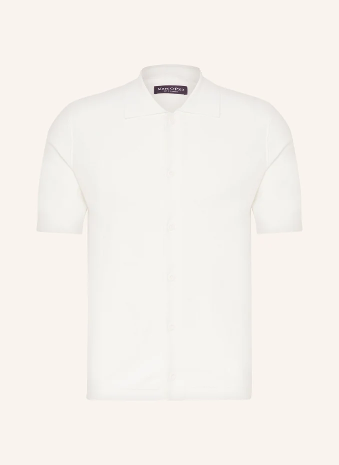 

Курортная рубашка классического кроя из трикотажа Marc O'Polo, белый