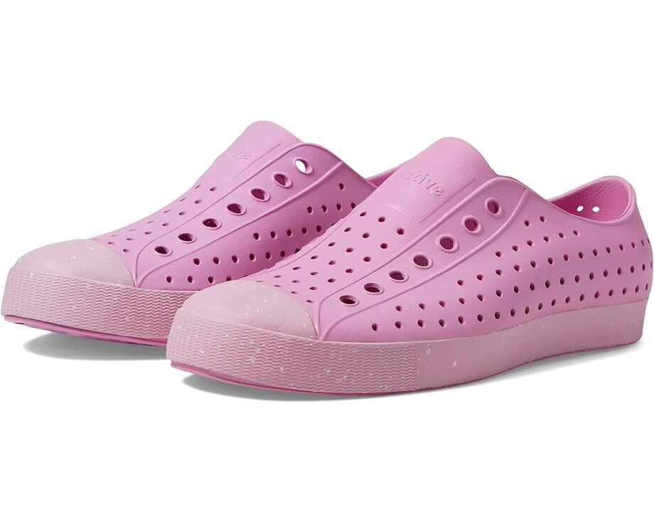 

Кроссовки Native Shoes Jefferson Bloom, цвет Winterberry Pink/Chillberry Pink/Shell Speckles