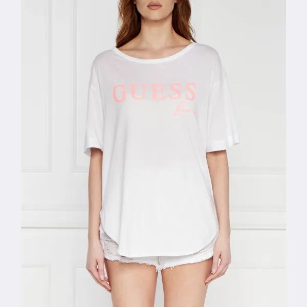 

Футболка оверсайз Guess, белый