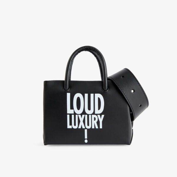 

Кожаная поясная сумка gone with the wind Moschino, черный
