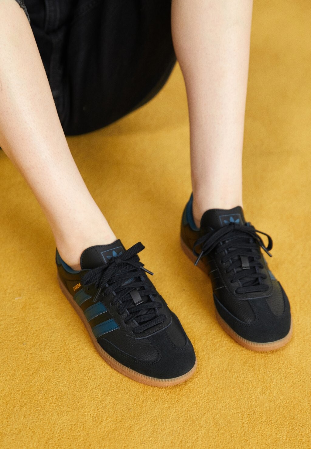 

Кроссовки adidas Originals Samba Og, основной черный / арктическая ночь