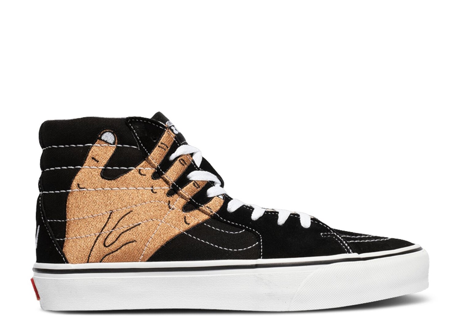 

Кроссовки Vans Imran Potato X Sk8-Hi Vr3 Lx 'Black', черный