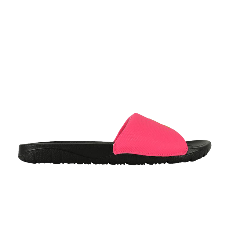 Кроссовки Air Jordan Jordan Break Slide 'Black Hyper Pink', розовый