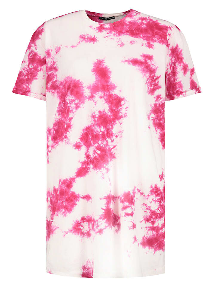 

Футболка Stitch & Soul Longshirt, цвет weiß/pink