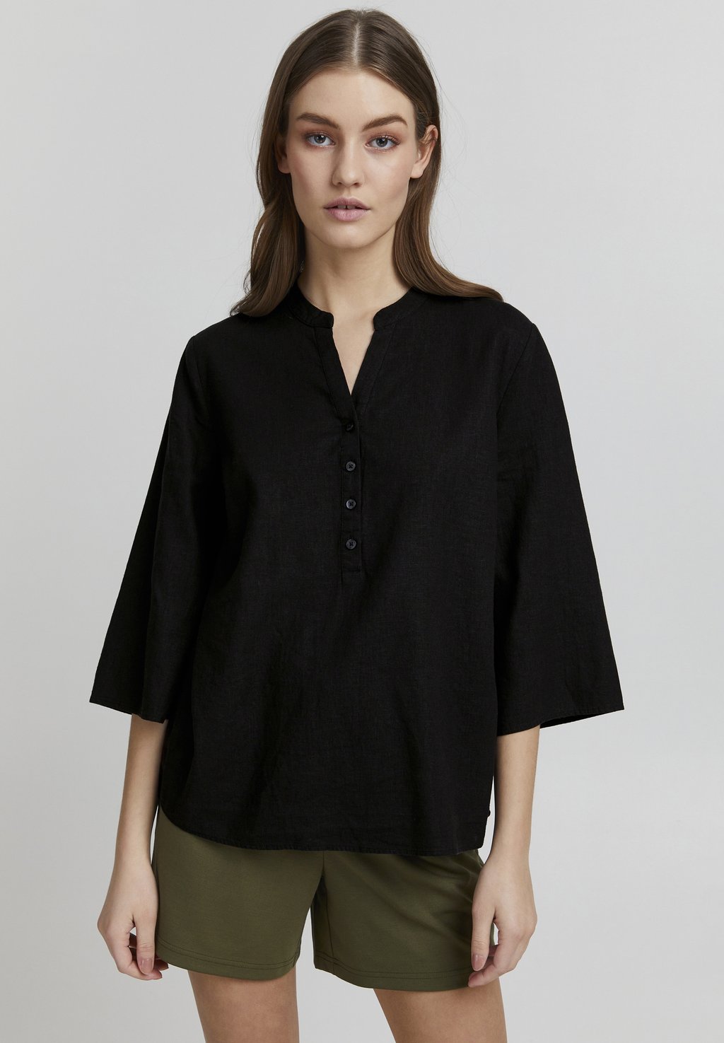 Блузка OXANEA Oxmo, цвет black