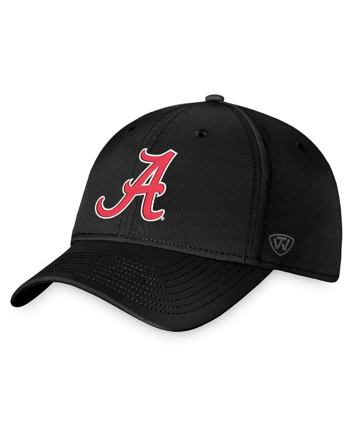 

Мужская черная шляпа с логотипом Alabama Crimson Tide Reflex Top of the World