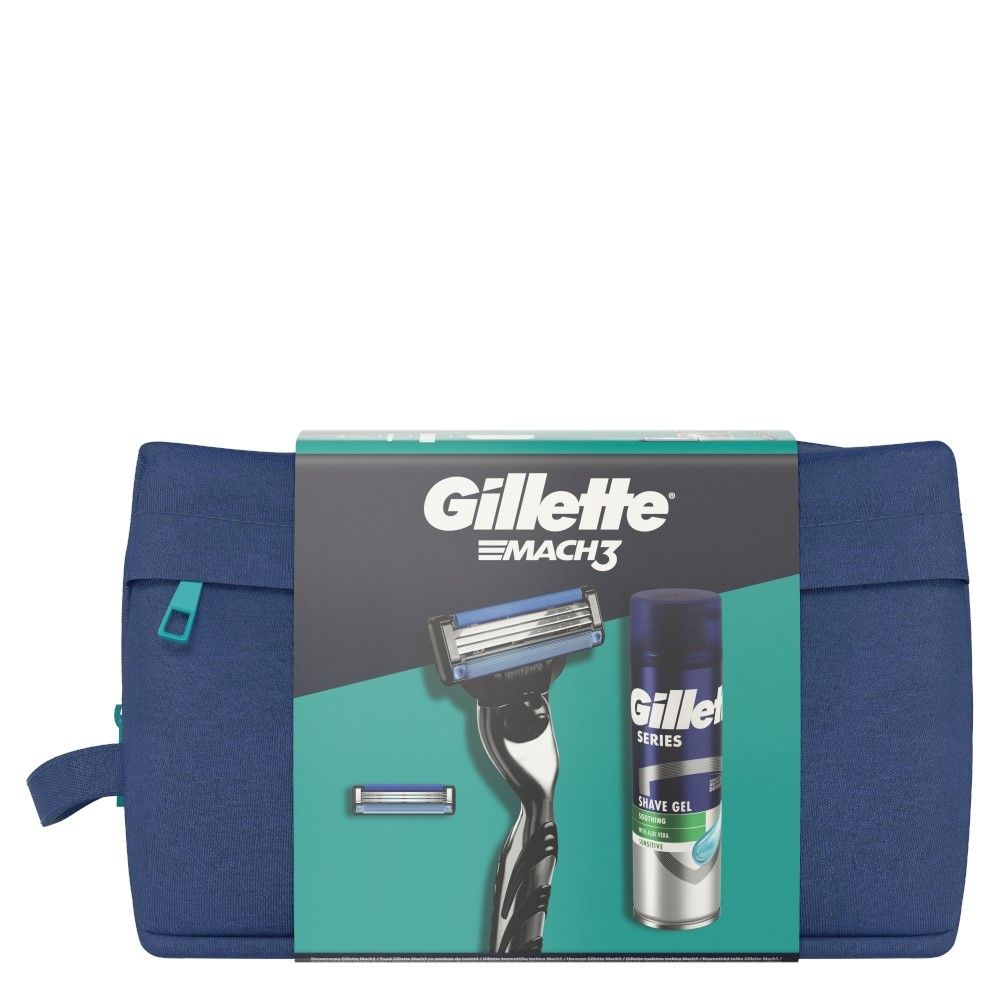 цена Подарочный набор для мужчин Gillette Mach3, 1 шт