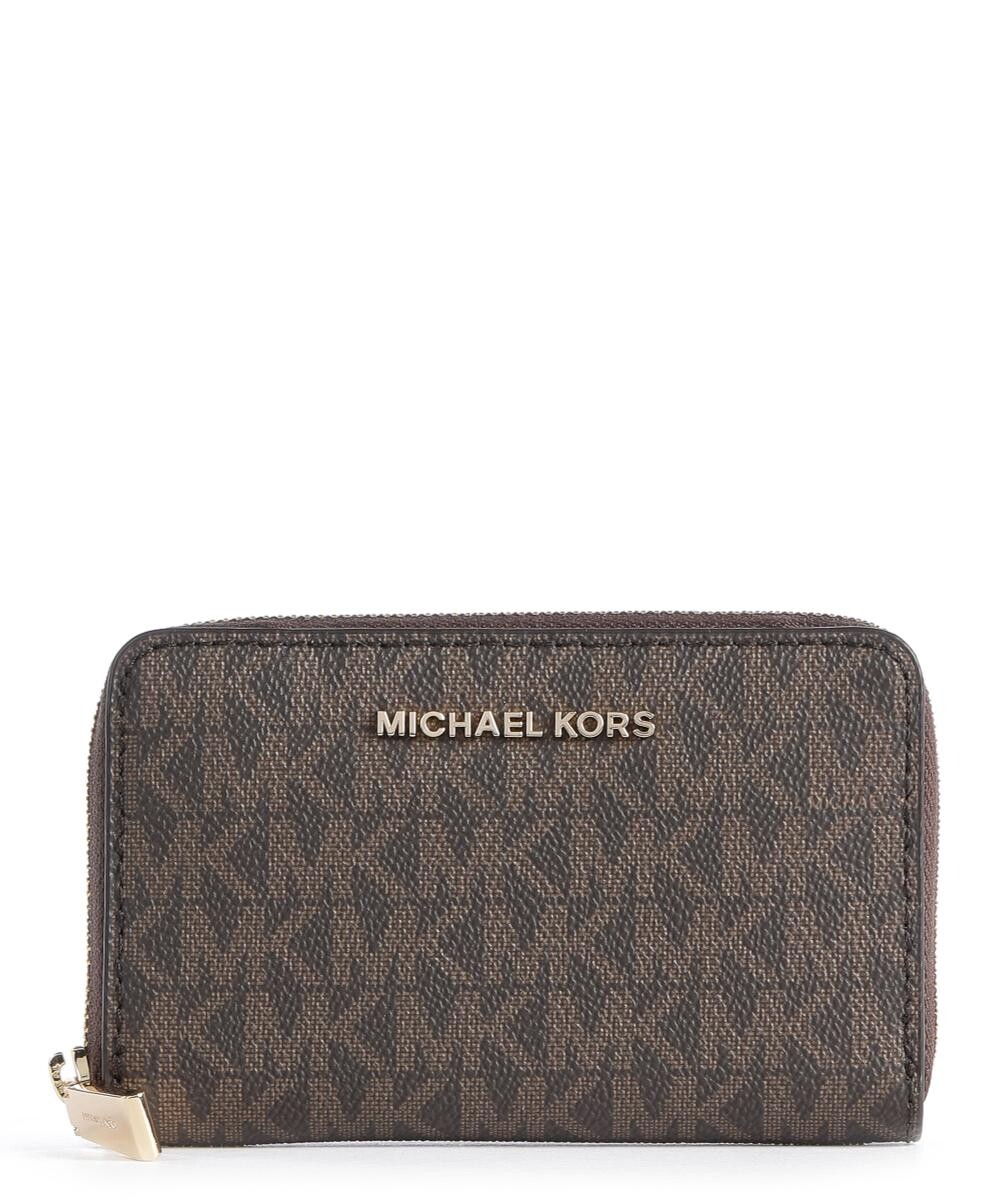 

Кошелек Jet Set из парусины Michael Kors, коричневый