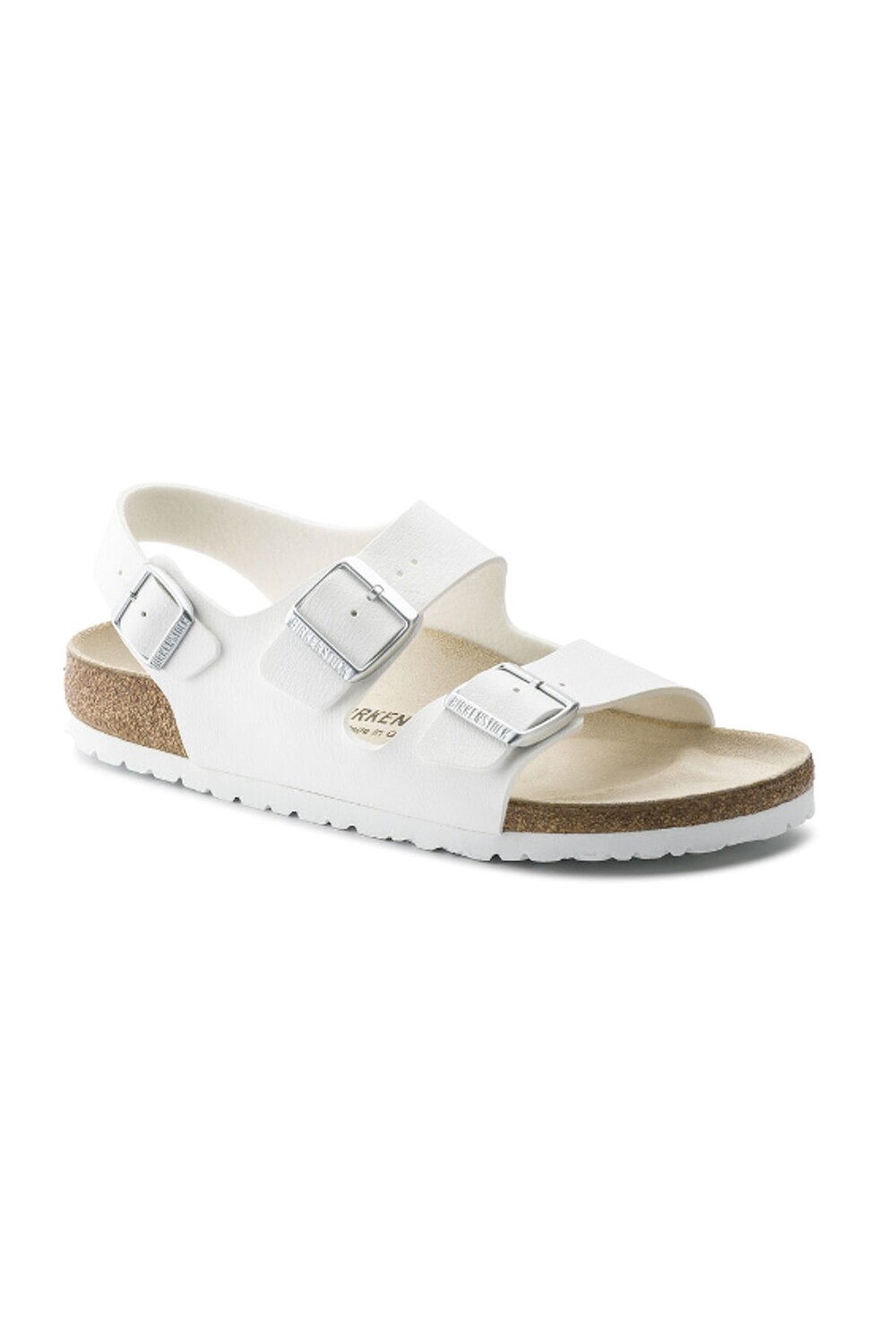 

Сандалии - Белый - На плоской подошве Birkenstock, белый
