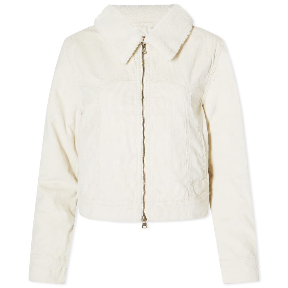 

Тонкий дальнобойщик Levi’s Sherpa Zip, белый