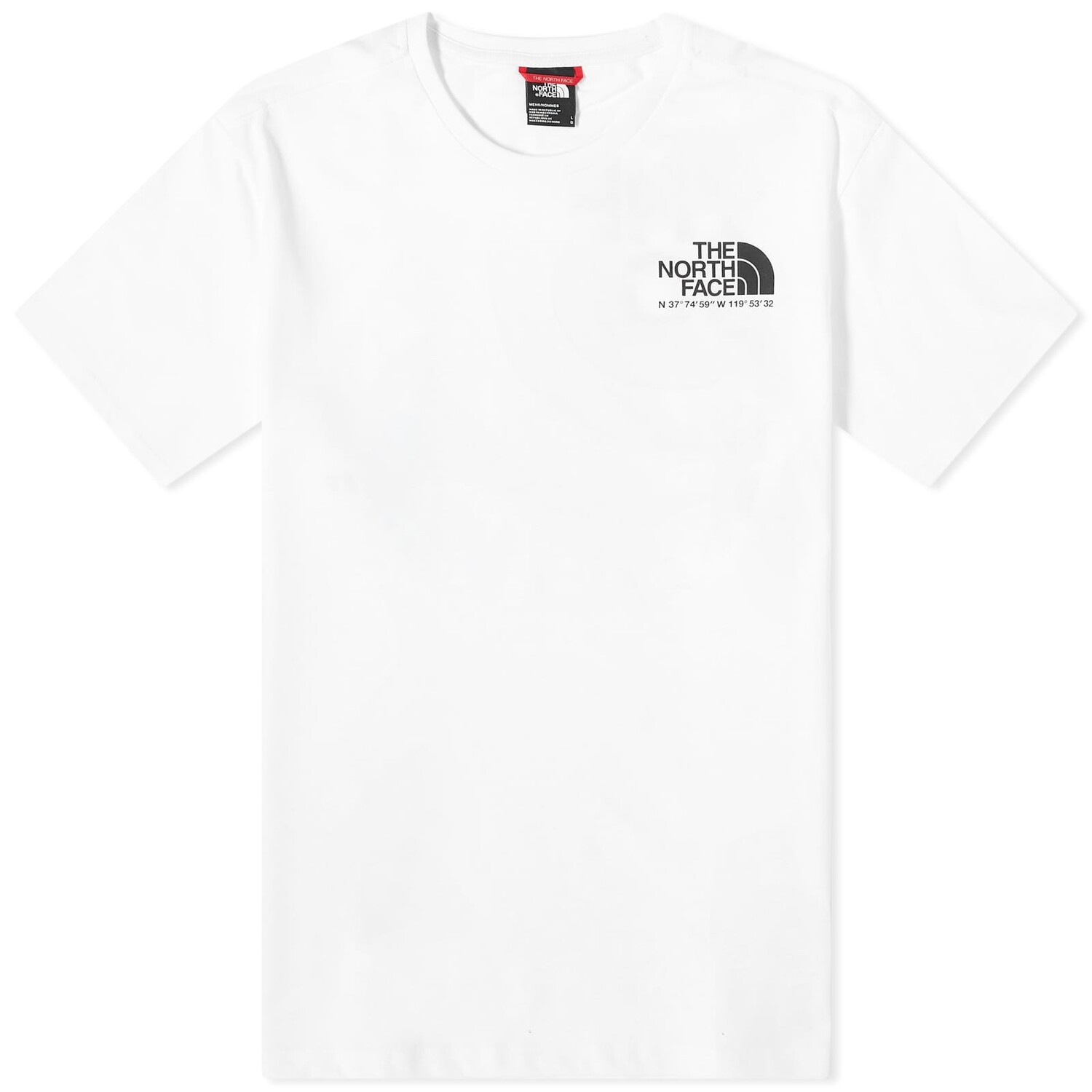 

Футболка The North Face Coordinates, цвет Tnf White