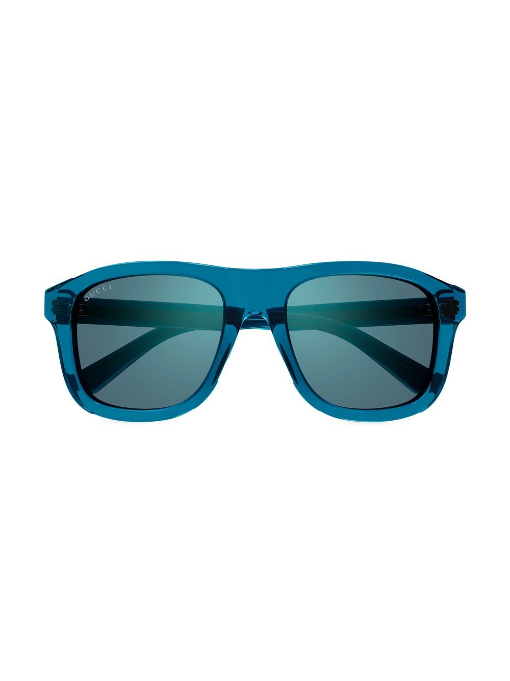 

Моноцветные солнцезащитные очки Navigator 80S 54MM Gucci, синий