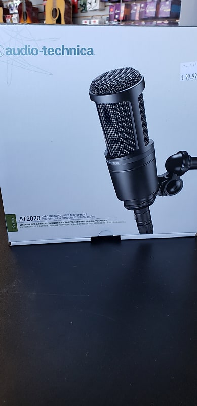 Микрофон Audio-Technica AT2020 Large Diaphragm Cardioid Condenser Microphone