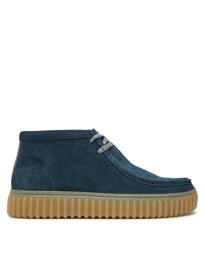 

Ботинки Челси Clarks planos Torhill Hi 26178265 Azul marino, темно-синий