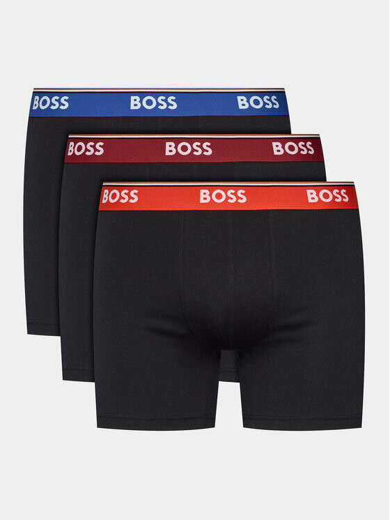 

Комплект из 3 боксеров Boss, черный