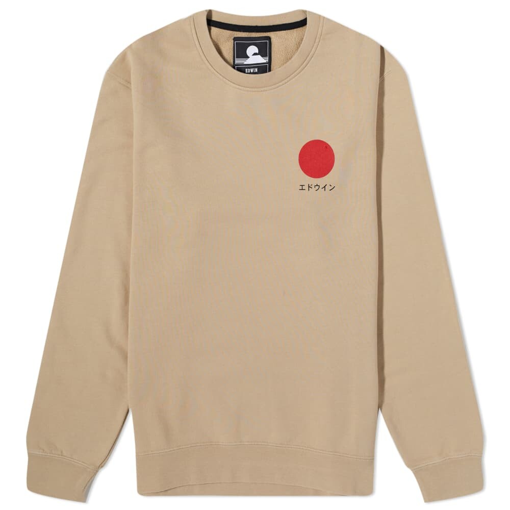 

Свитшот Edwin Japan Sun Crew, белый