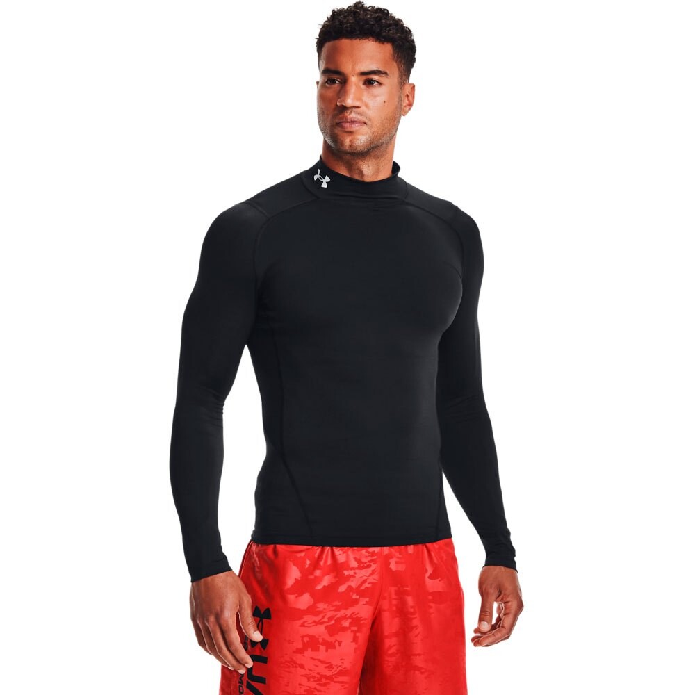 

Футболка с длинным рукавом Under Armour HeatGear Armour Comp Mock, черный
