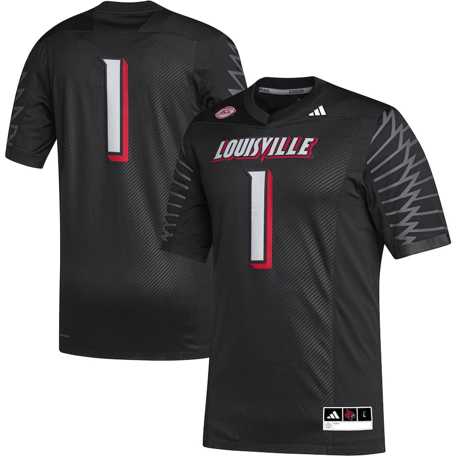 

Джерси adidas Louisville Cardinals, черный