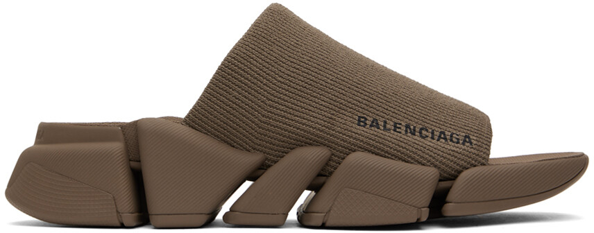 

Шлепанцы Balenciaga Taupe Speed ​​2.0