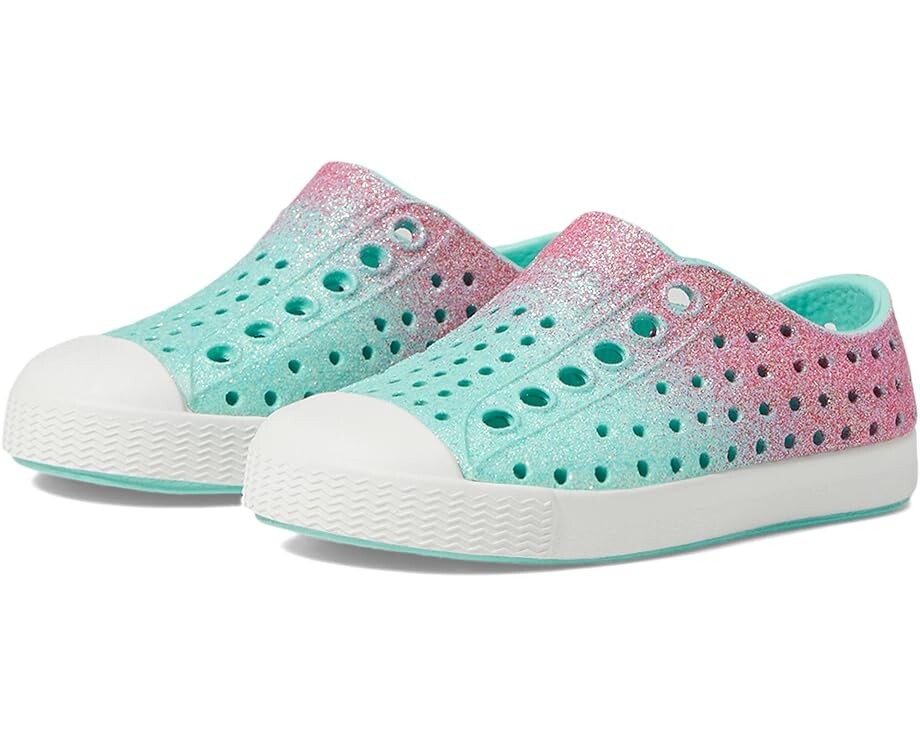 

Кроссовки Native Shoes Jefferson Bling, цвет Hollywood Hydrangea Bling/Shell White