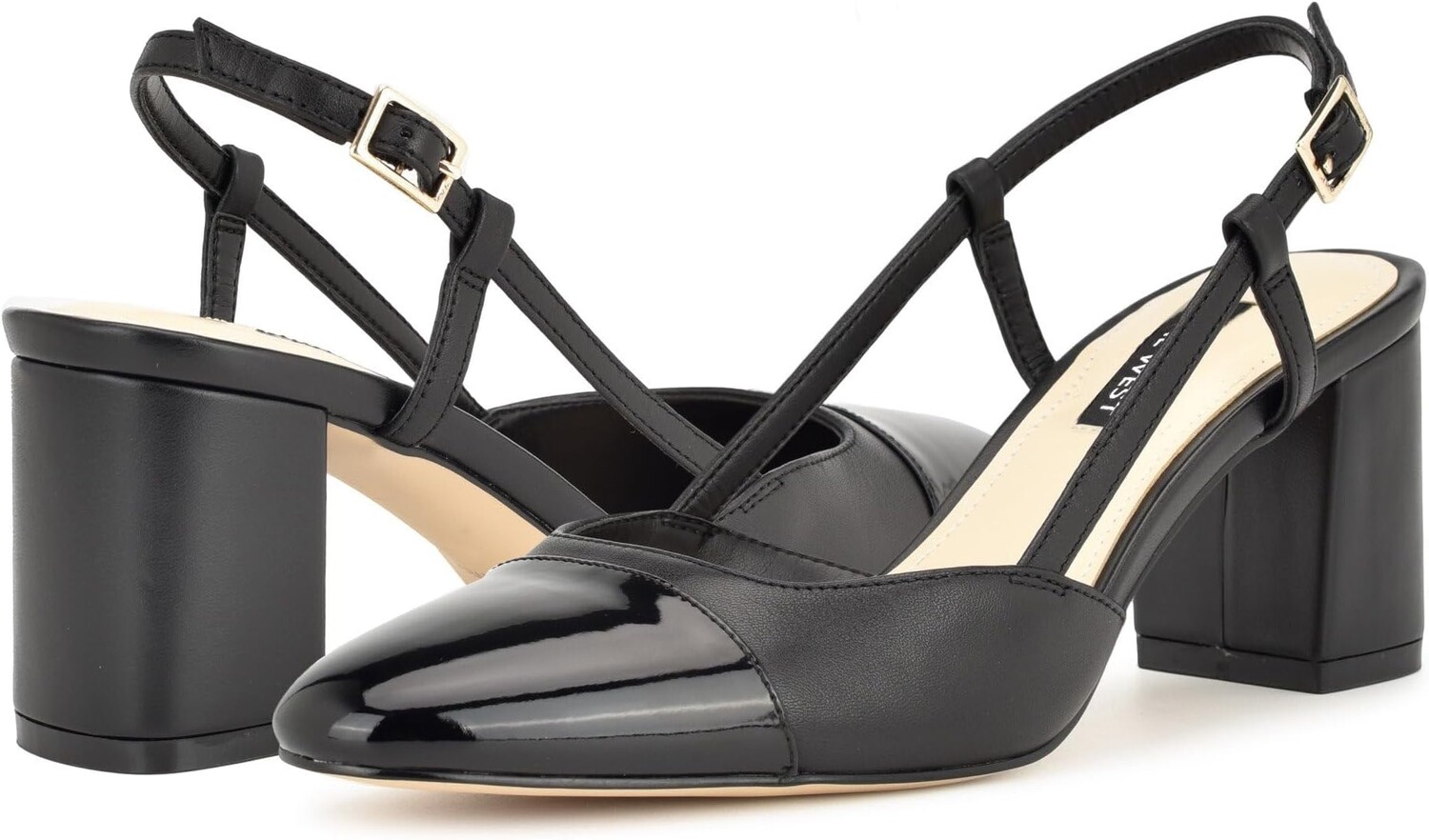 

Туфли Nine West Unda, цвет Black Leather Multi