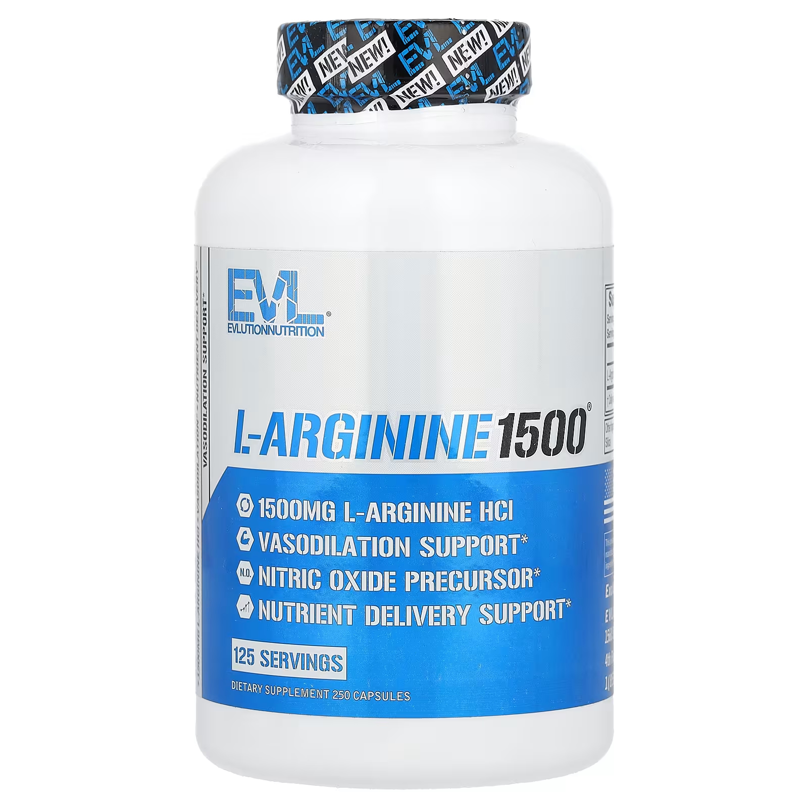 Пищевая добавка Evlution Nutrition L-Arginine 1500 мг