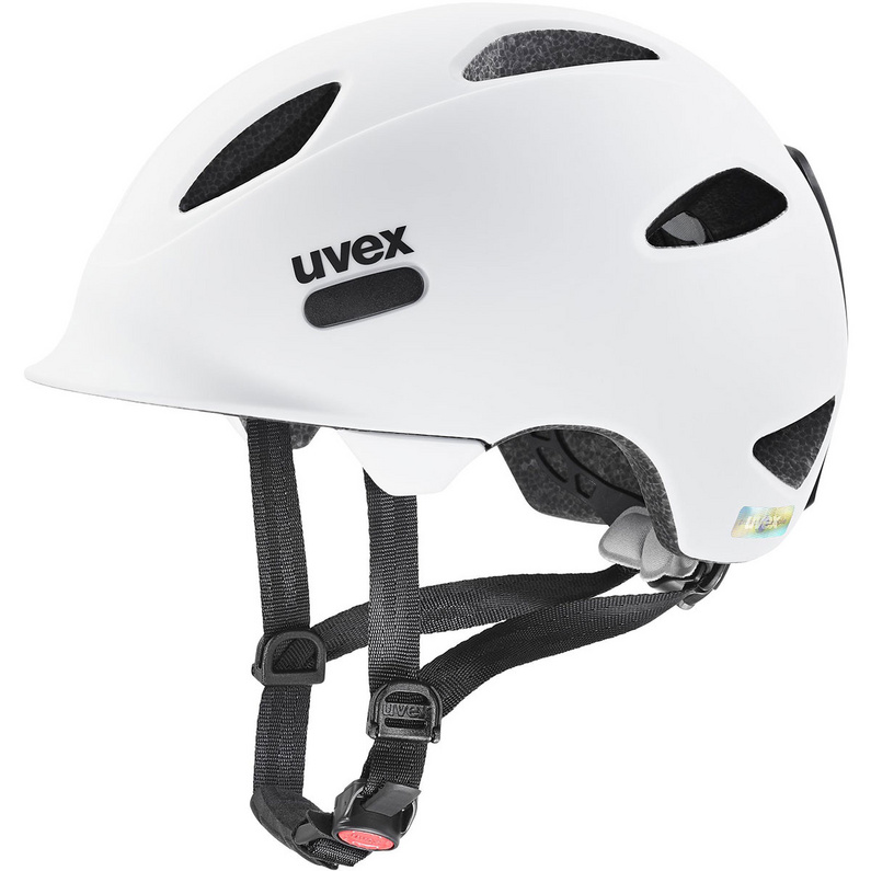 шлем велосипедный детский uvex oyo cc синий размер 50 54 Детский велосипедный шлем Oyo Uvex, белый