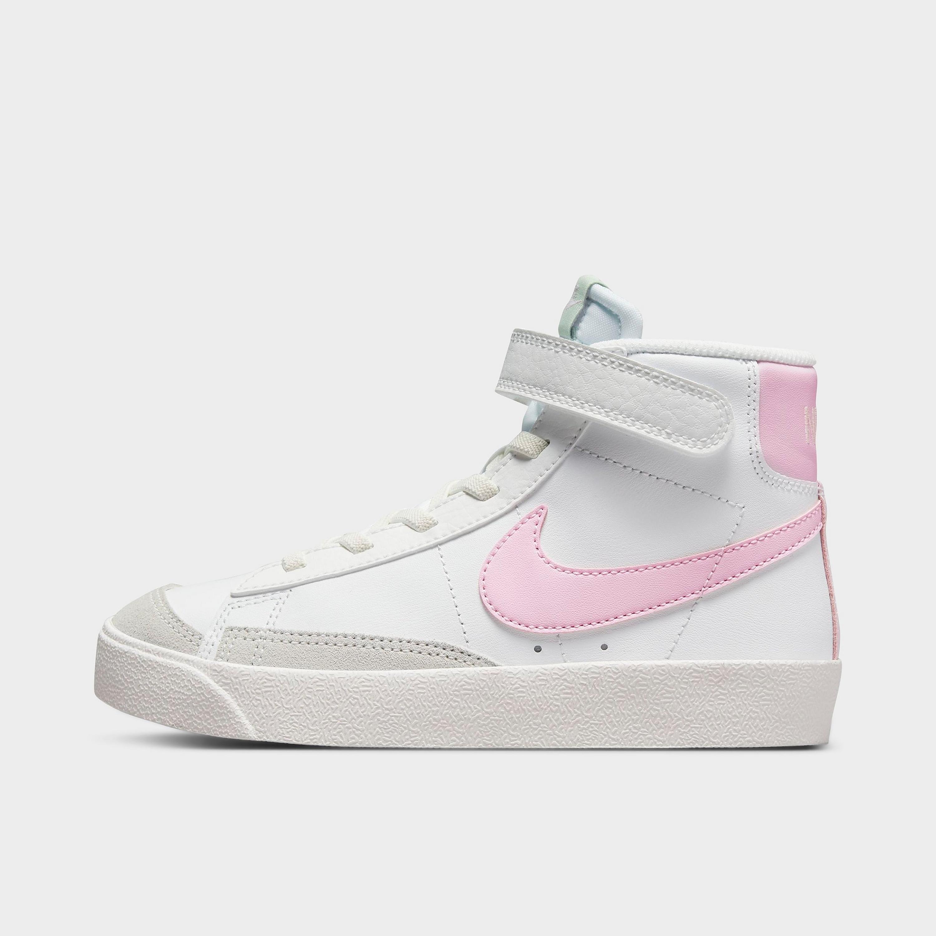 

Повседневная обувь Nike Blazer Mid '77 для маленьких детей из эластичного кружева, белый