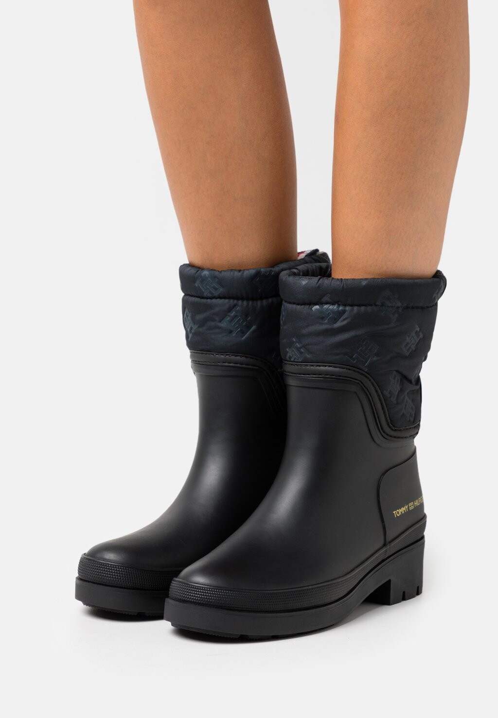 

Резиновые сапоги Tommy Hilfiger, черный