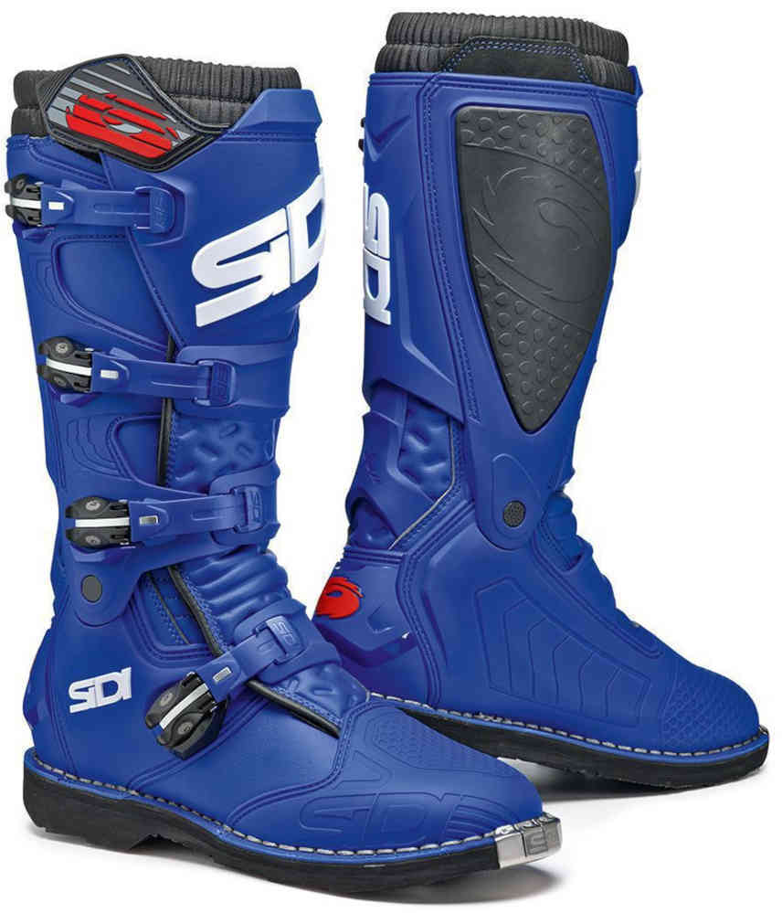 Мотокроссовые ботинки X-Power Sidi, синий накладки на голени mag 1 sidi черный