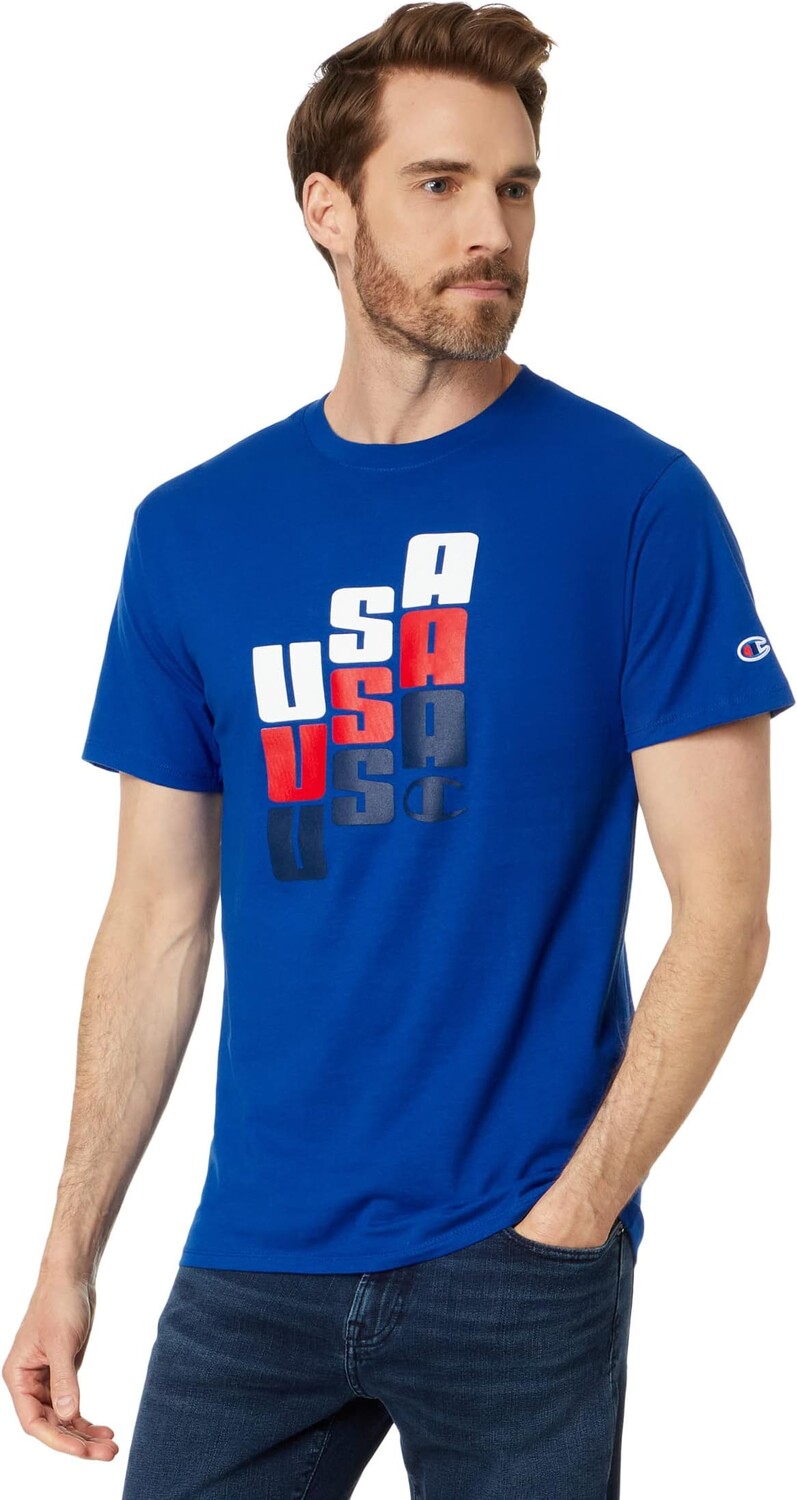 

Классическая футболка с рисунком Americana I Champion, цвет Surf the Web
