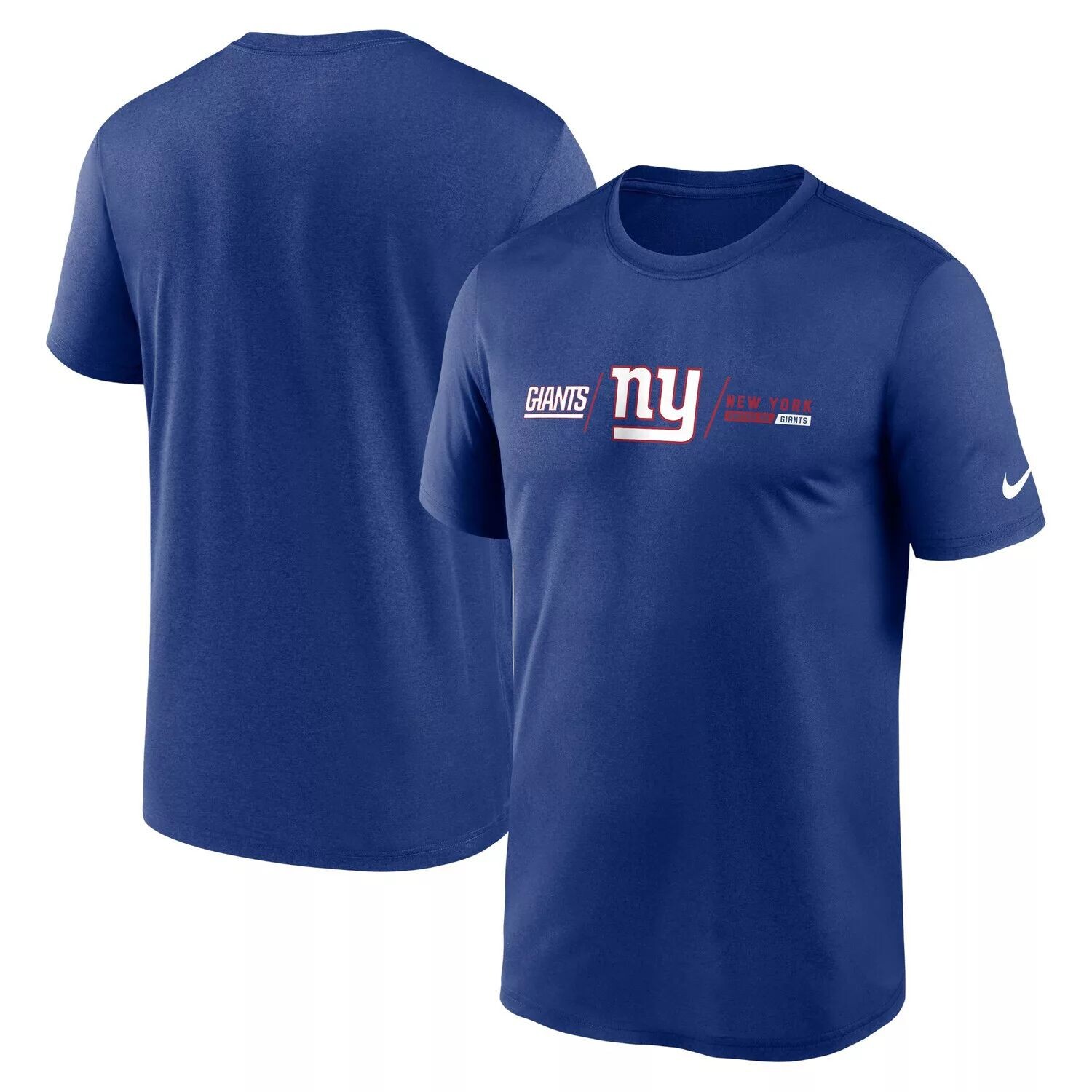 

Мужская футболка Royal New York Giants Horizontal Lockup Legend Nike