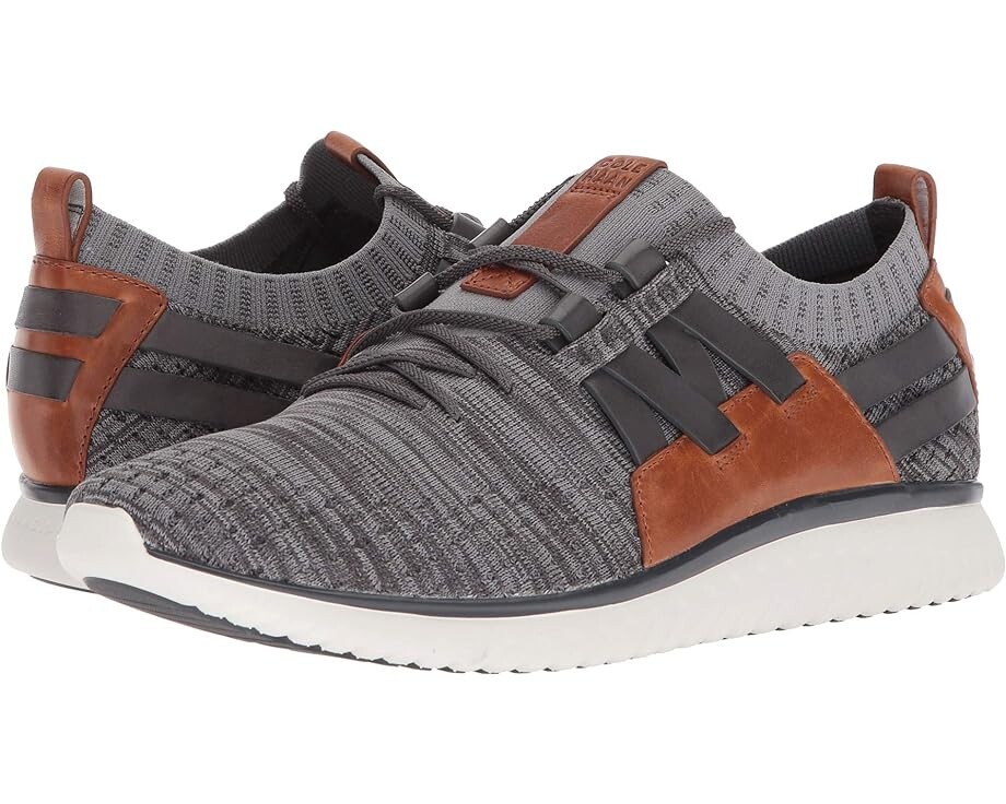 

Кроссовки Cole Haan Grand Motion Woven Stitchlite, цвет Magnet/Ironstone Knit/British Tan/Ivory