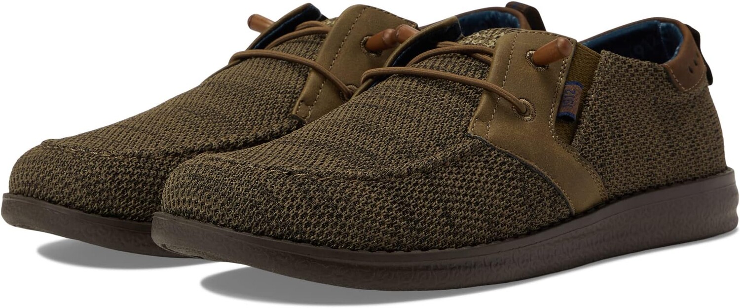 

Кроссовки Brewski Knit 2.0 Oxford Wallabee Nunn Bush, цвет Olive