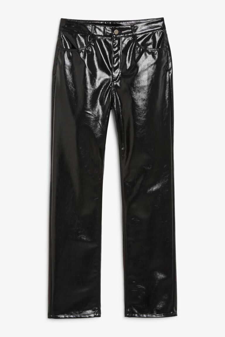 

Лакированные брюки Monki