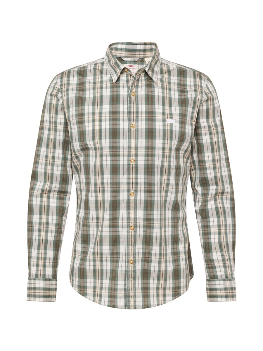 

Рубашка узкого кроя на пуговицах LEVI'S LS BATTERY HM SHIRT SLIM, цвет Fir