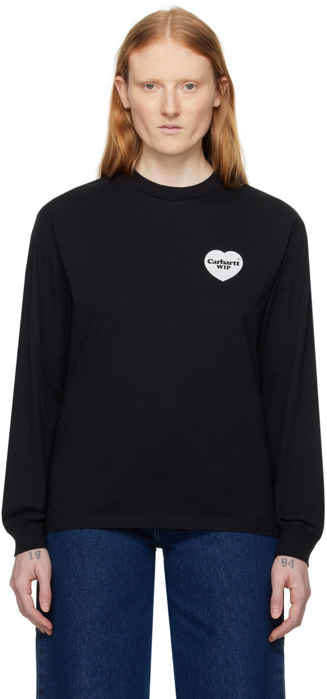 

Футболка с длинным рукавом и банданой Black Heart Carhartt Work In Progress